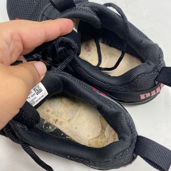 PUMA Viz Runner Rapid Black Red Training Sneakers Youth 7C - Picture 8 of 9